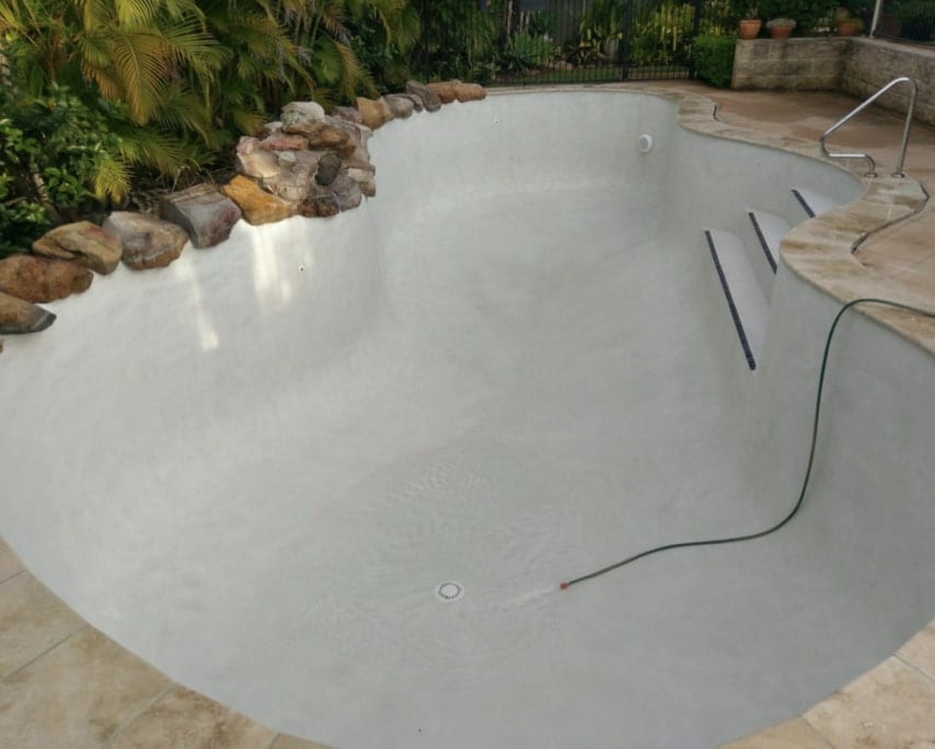 Complete Renovation After Concrete Pool Renovations - Nature Scape Swimming Pool