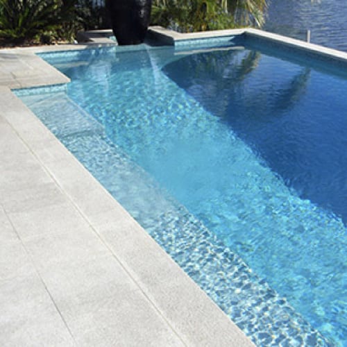 Mushroom Granite Swimming Pool Tile - Concrete Pool Renovation
