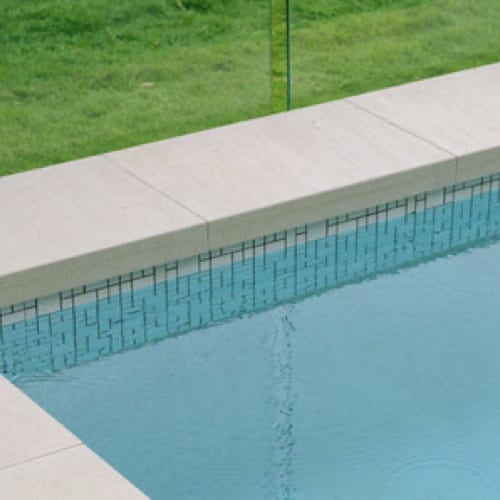 Urban White Interior Pool TIles - Pool Coping Repairs