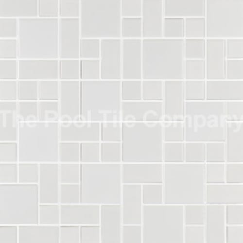 Urban White Pool Tiles - Concrete Pool Interior Renos