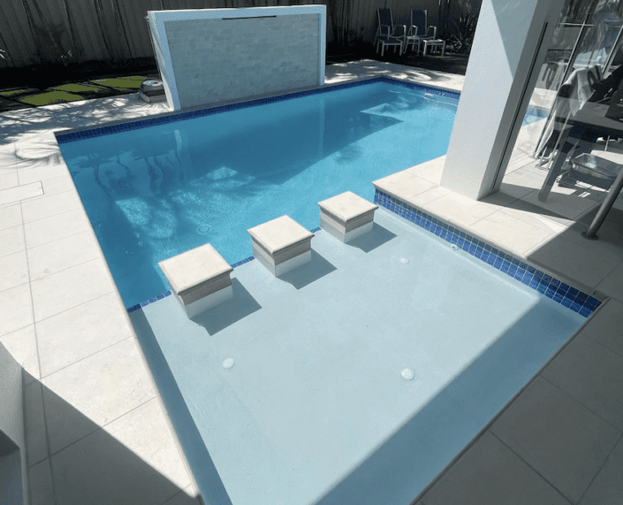 Luxury Concrete Pool Repairs - Lap Pools