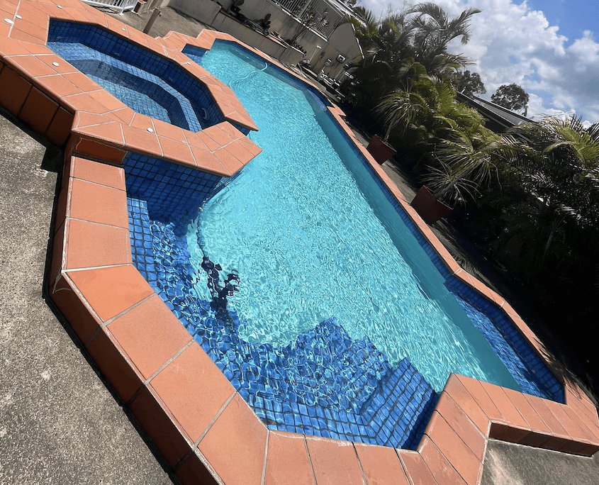 Old Concrete Pool Restoration North Brisbane