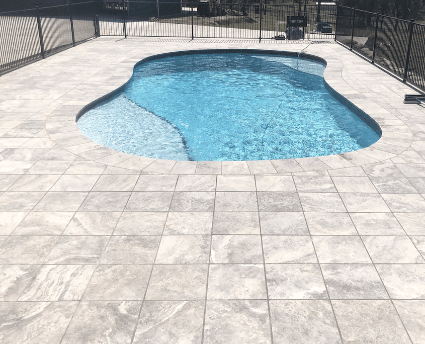 Small Concrete Swimming Pool Renovation -